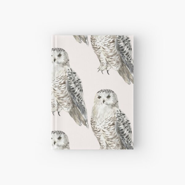 Snowy Owl Print Hardcover Journal