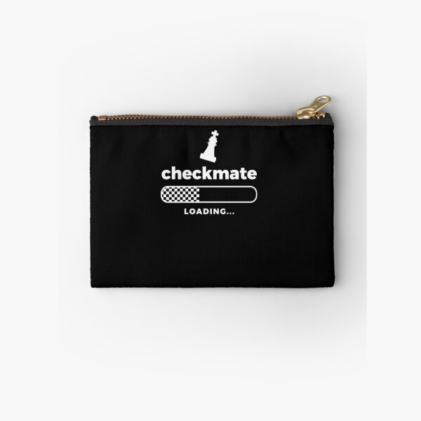 Item preview, Check Matt Loading Checkmate chess players designed and sold by jeffded.