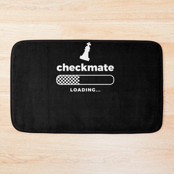 Item preview, Check Matt Loading Checkmate chess players designed and sold by jeffded.