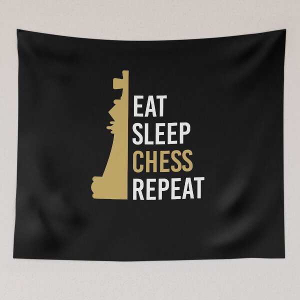 Item preview, Eat Sleep Chess Checkmate Chess Players designed and sold by jeffded.