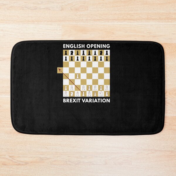 Item preview, English Opening gambit chess player chess designed and sold by jeffded.