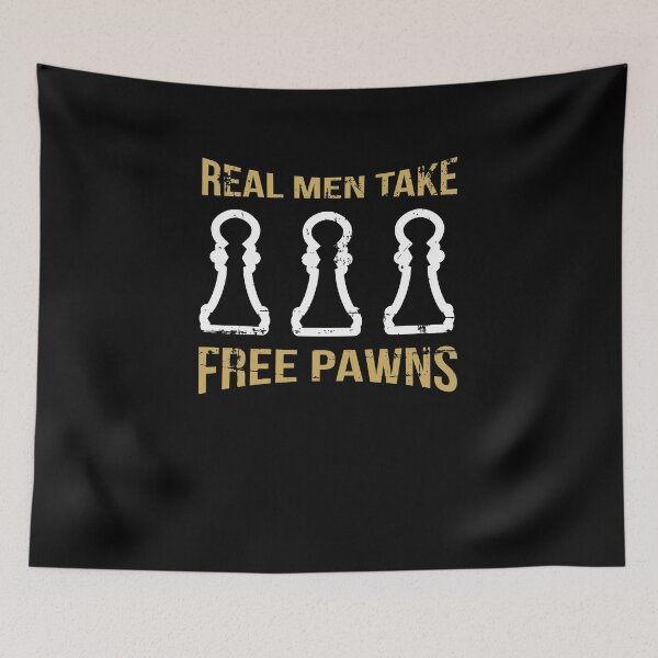 Item preview, Free Pawns chess pawn chess players designed and sold by jeffded.