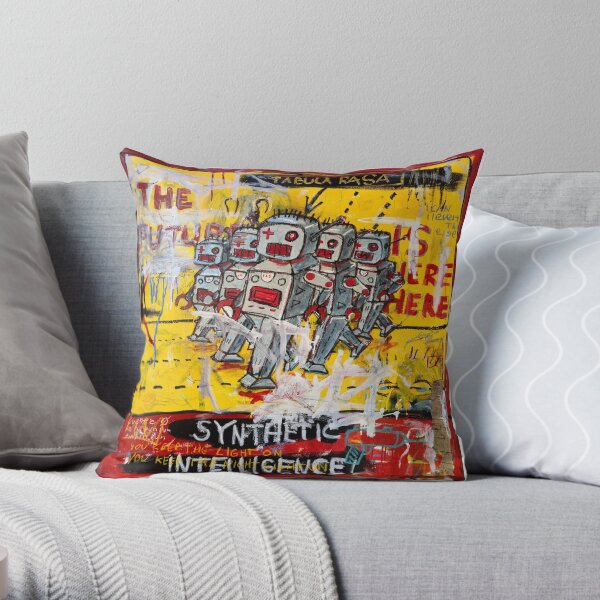 Tabula Rasa Throw Pillow