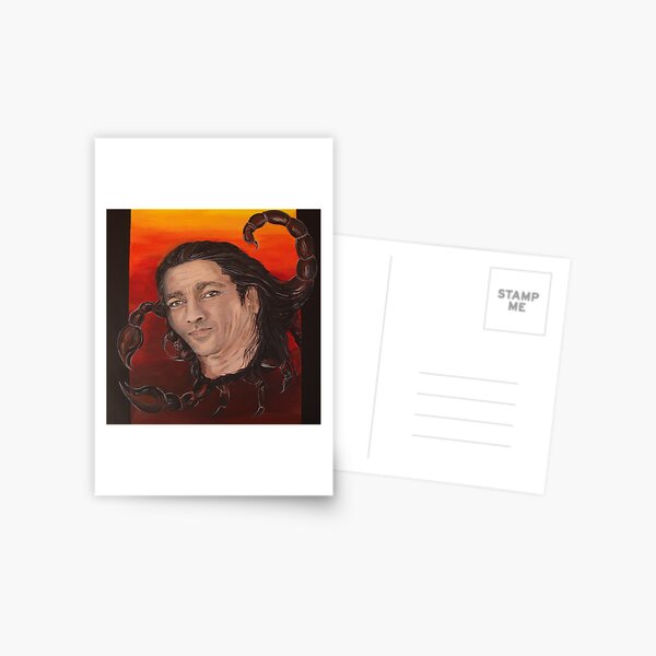 Scorpio Man Portrait - Ray of sunshine Postcard