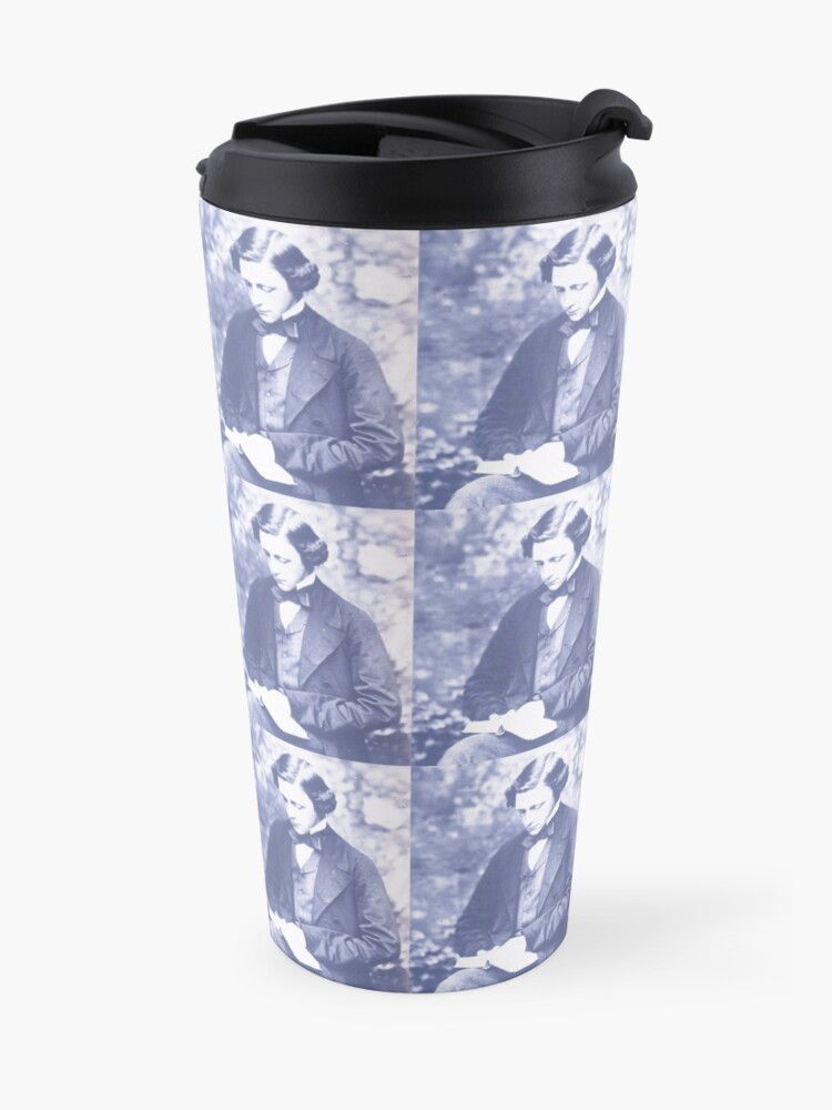 Alternate view of Lewis Carroll (Charles Lutwidge Dodgson) Travel Mug