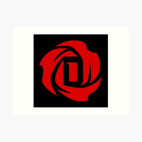 d rose logo