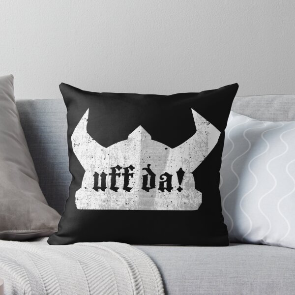 Item preview, Uff Da Viking Helmet Funny Norwegian Saying of Surprise designed and sold by alenaz.