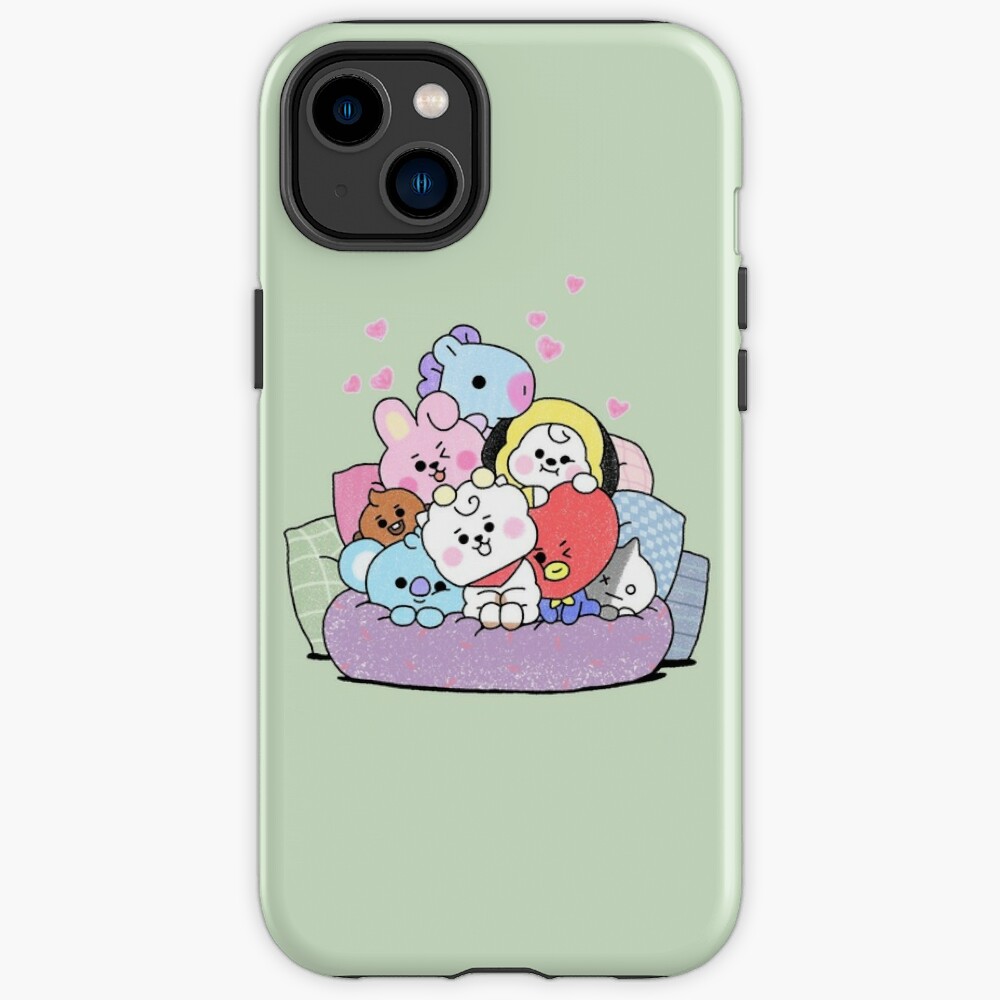  BT21 Official Merchandise for iPhone 14 Plus Case with