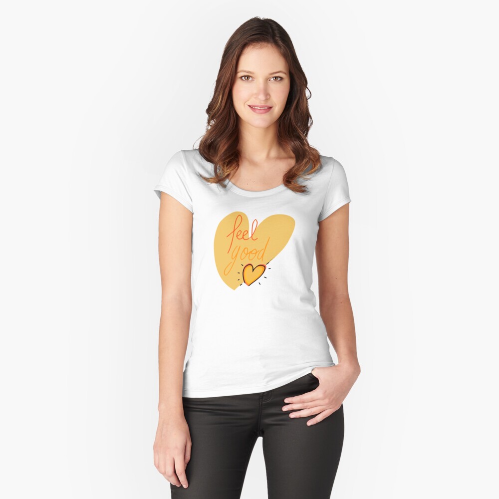 Item preview, Fitted Scoop T-Shirt designed and sold by atelierkota.