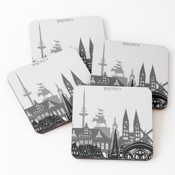 Item preview, bremen skyline designed and sold by BekimART2.
