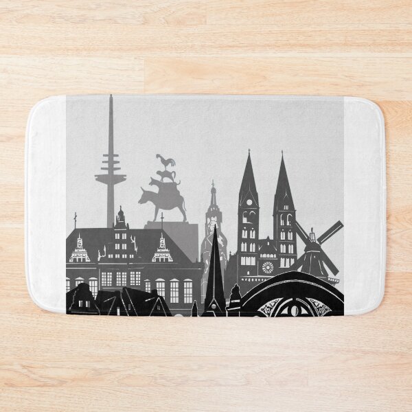 Item preview, bremen skyline designed and sold by BekimART2.