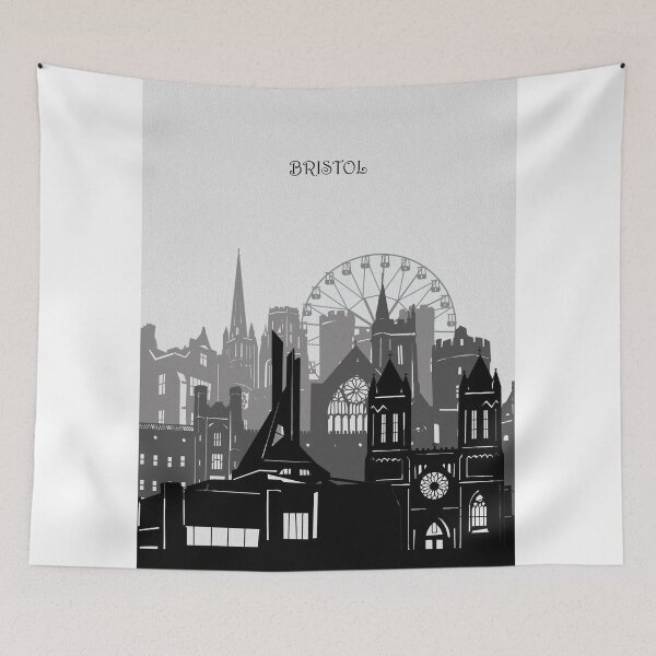 Item preview, bristol skyline designed and sold by BekimART2.