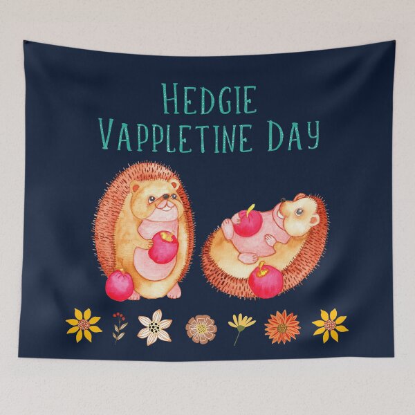 Item preview, Hedgehog Valentines Day designed and sold by OliviaJDMin.