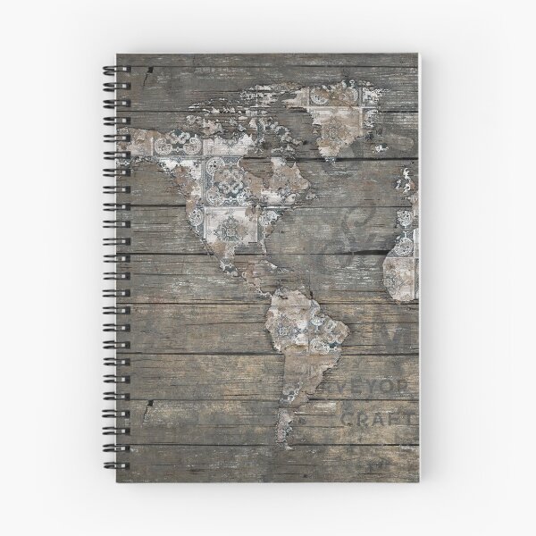 Item preview, World Map Rustic designed and sold by Diego Tirigall.