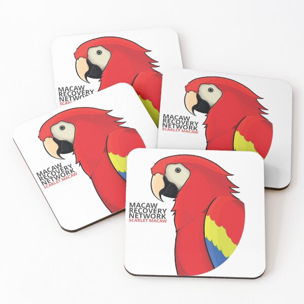 Item preview, Scarlet Macaw Cartoon - Macaw Recovery Network designed and sold by Macaw Recovery Network.