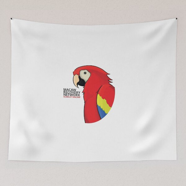 Item preview, Scarlet Macaw Cartoon - Macaw Recovery Network designed and sold by Macaw Recovery Network.