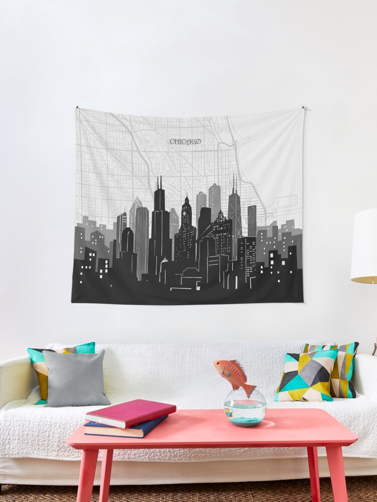 Chicago Tapestries for Sale