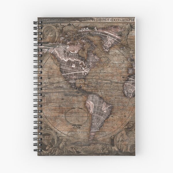 Item preview, Vintage Art World Map designed and sold by Diego Tirigall.