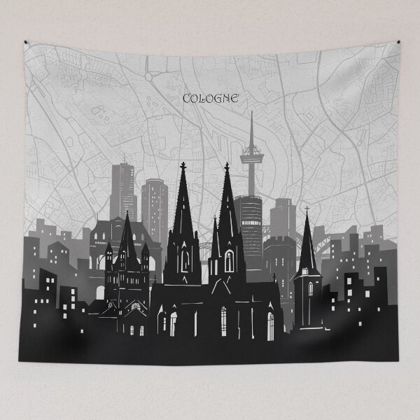 Item preview, cologne skyline designed and sold by BekimART2.