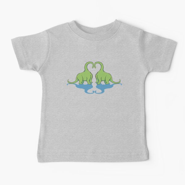 Dino Love Baby T-Shirt