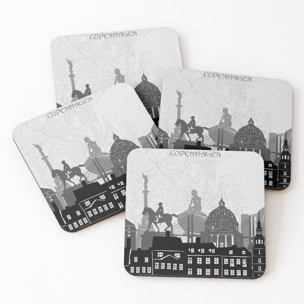 Item preview, copenhagen skyline designed and sold by BekimART2.