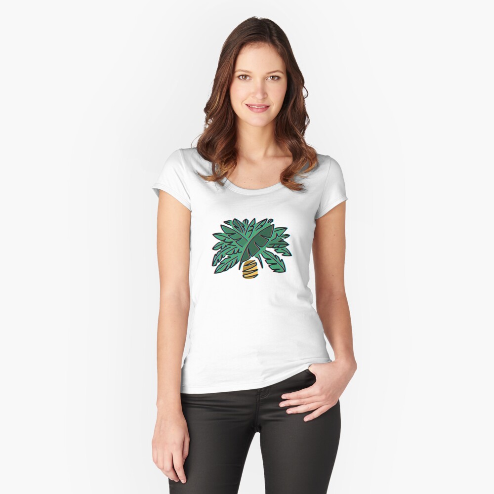 Item preview, Fitted Scoop T-Shirt designed and sold by atelierkota.