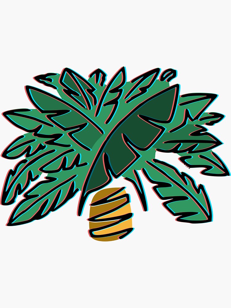 Jungle Palm Tree by atelierkota