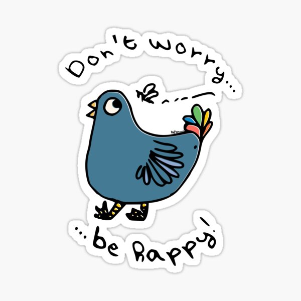 Happy Chick Sticker