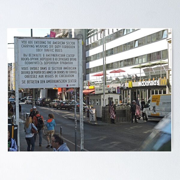 Item preview, American Sector check Point, Berlin designed and sold by Margaret  Hyde.
