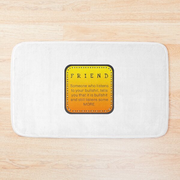 Item preview, Friend Design White designed and sold by MissDewi.