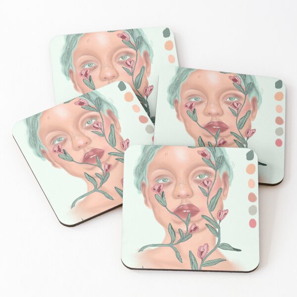 Item preview, Girl with flowers  designed and sold by krugdesign.