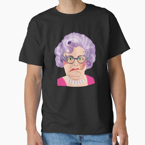 Item preview, Dame Edna, Enda Everage, Barry Humphries, Aussie comedy, Australian designed and sold by wheatbeltdesign.