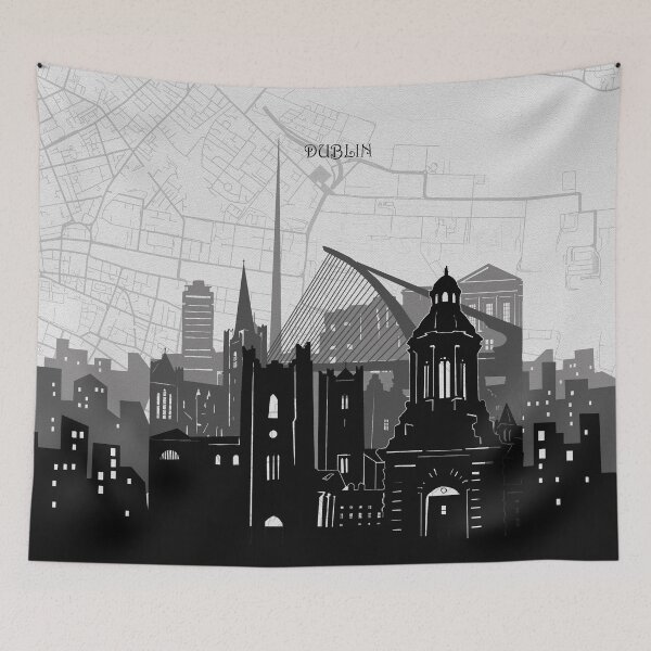 Item preview, dublin skyline designed and sold by BekimART2.