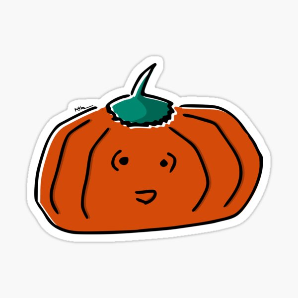 Happy Pumpkin Sticker