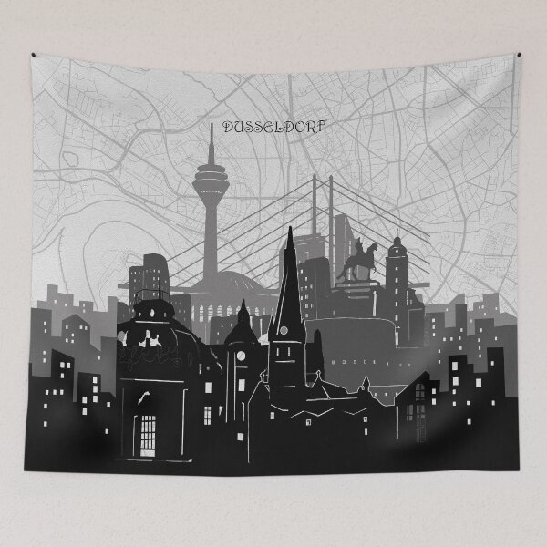 Item preview, dusseldorf skyline designed and sold by BekimART2.