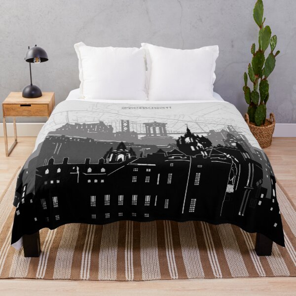 Item preview, edinburgh skyline designed and sold by BekimART2.