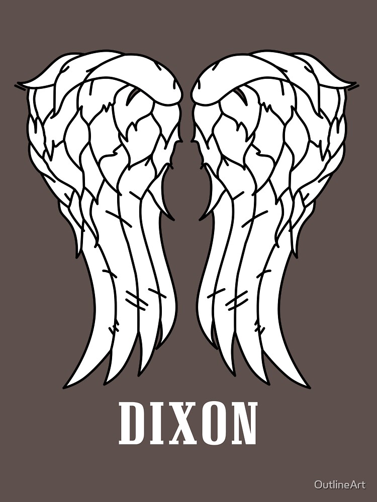 daryl dixon wings shirt