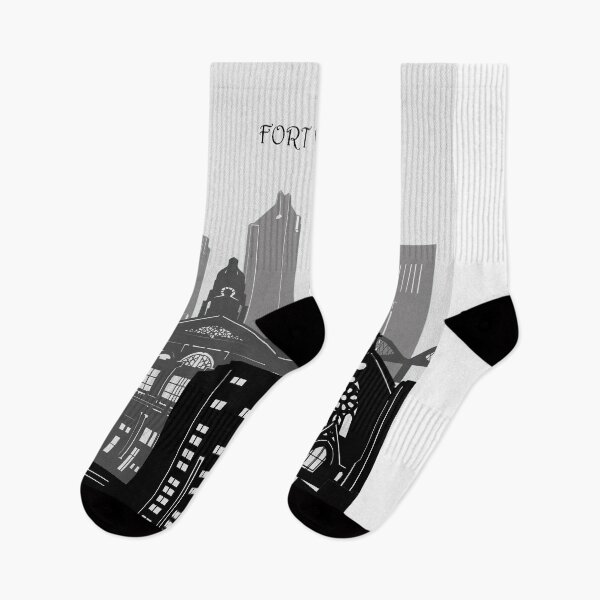 Item preview, forth wort skyline designed and sold by BekimART2.