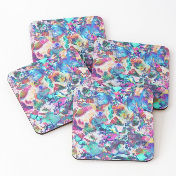 Item preview, multicolored abstract reflection designed and sold by artxphi.