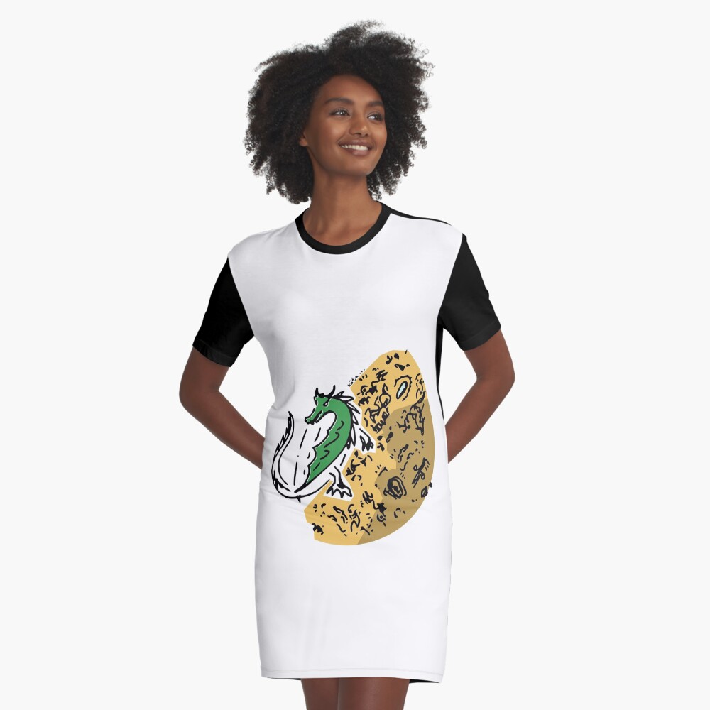 Item preview, Graphic T-Shirt Dress designed and sold by atelierkota.