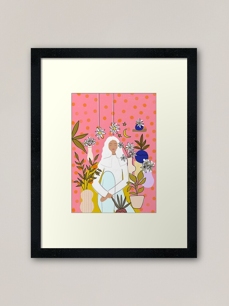 Alternate view of CALM Framed Art Print