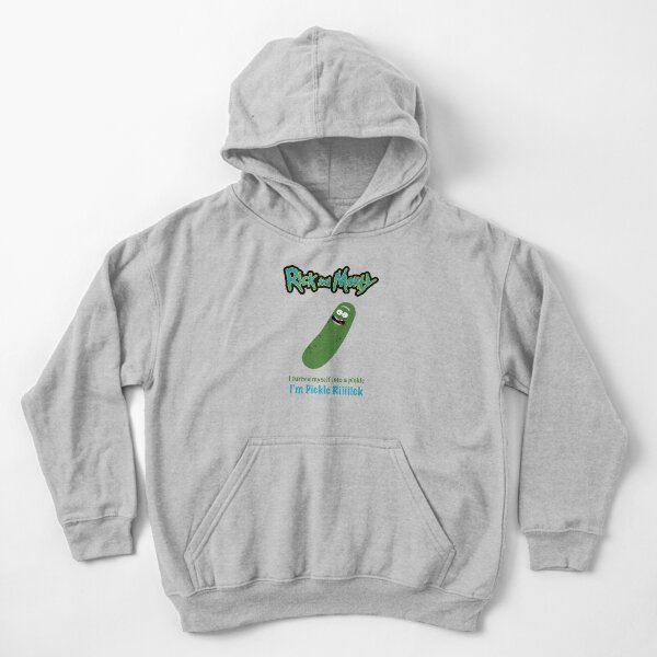 I'm Pickle Rick Kids Pullover Hoodie