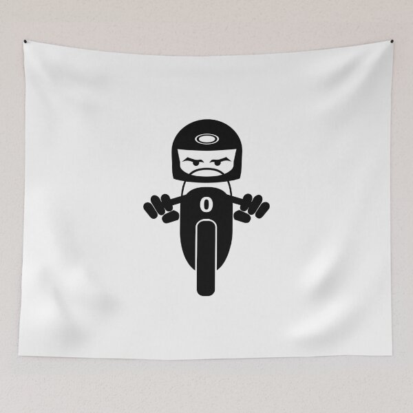 Item preview, Motorcycle rider Decal V.1 designed and sold by VEB Ostladen.