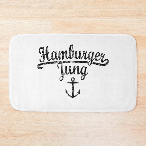 Artikelvorschau, Hamburger Jung Klassik ( Vintage Schwarz) Hamburg entworfen und verkauft von theshirtshops.