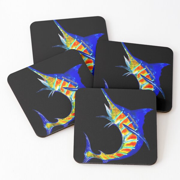 Item preview, Anchored By Fin Blue Marlin  designed and sold by barryknauff.