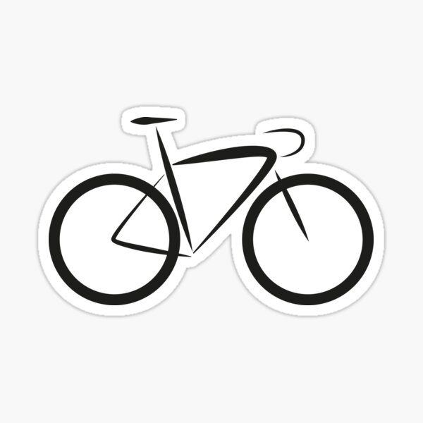 Item preview, Stylised Racing Bike | Black designed and sold by SJ Designs.