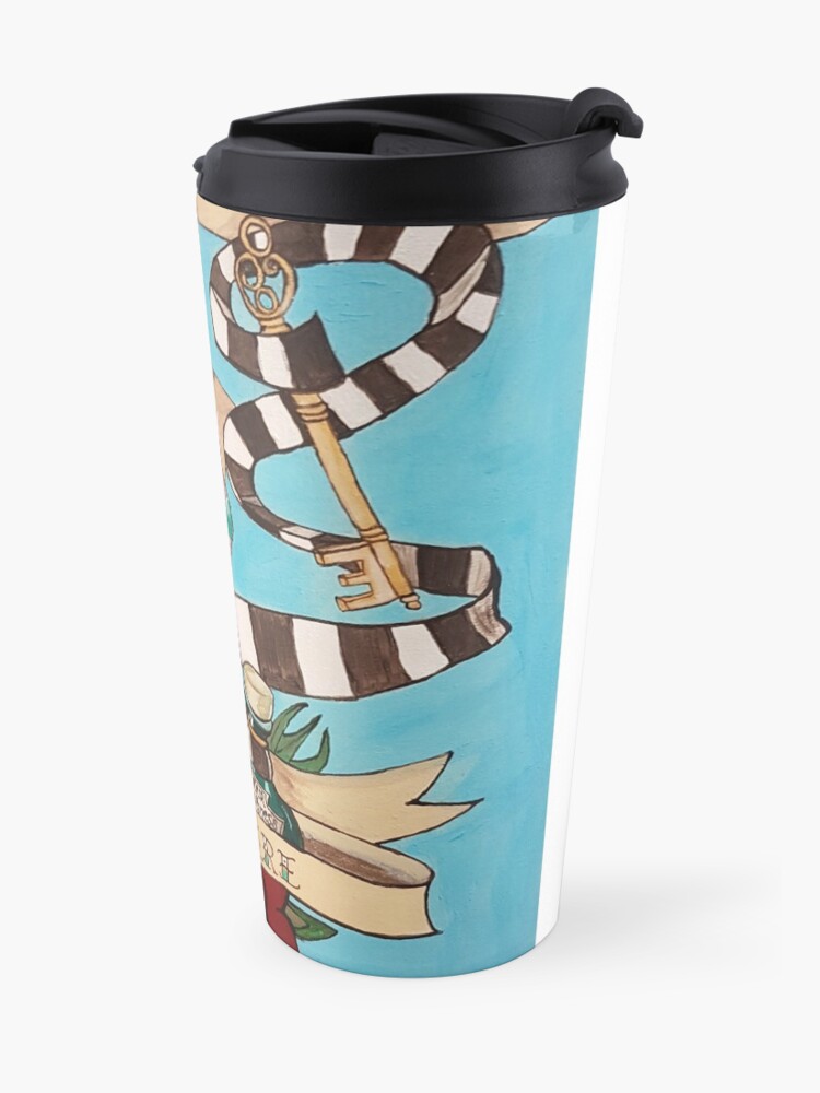 Alternate view of Were All Mad Here (Alice's Adventures in Wonderland) Travel Mug