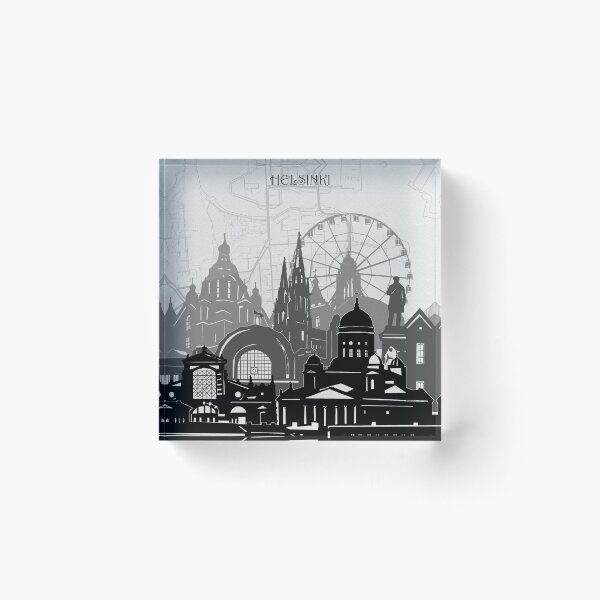 Item preview, helsinki skyline designed and sold by BekimART2.