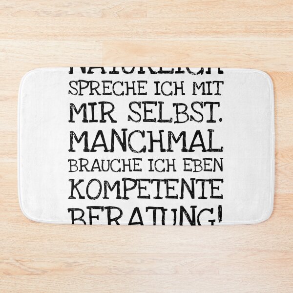 Item preview, Natürlich Spreche Ich Mit Mir Selbst. Manchmal Br designed and sold by The5thDesign.