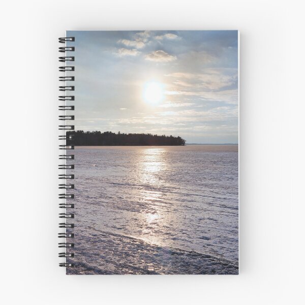 Item preview, Frozen Sunset over Gull Lake 2  designed and sold by Robert Meyers-Lussier.